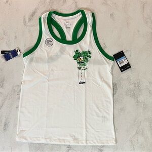 NWT Nike Oregon Duck Floral Racer Back Tank Top size medium